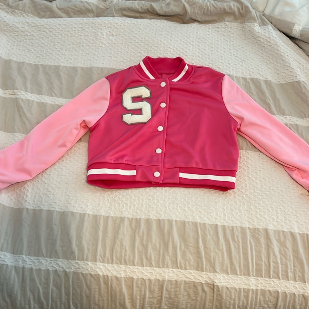 NWT SHEIN S letter jacket